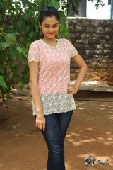 Pragati Chourasiya at Basthi Movie Show Press Meet